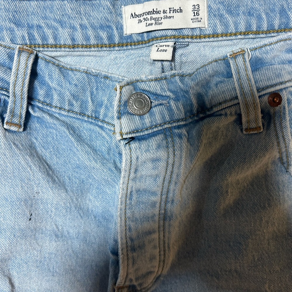 Abercrombie Curve Love Baggy Short